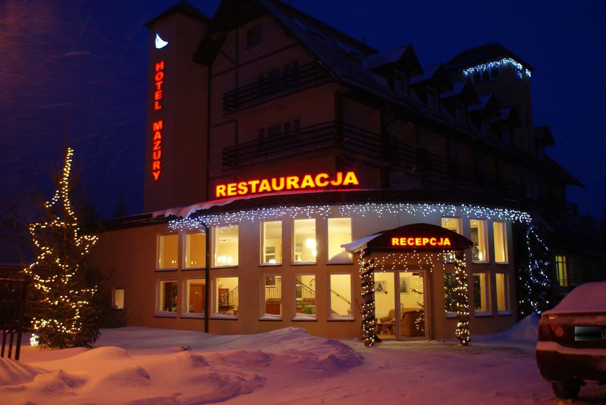 Hotel Mazury Giżycko Esterno foto